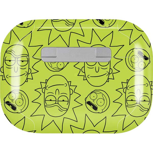 Adult Swim Rick and Morty Rick and Morty All Over Print Apple AirPods Pro Skin