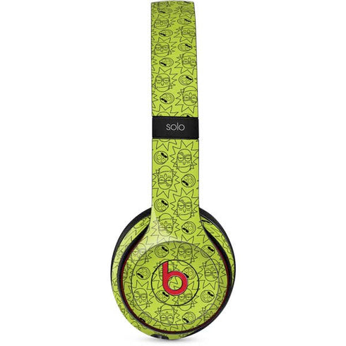 Adult Swim Rick and Morty Rick and Morty All Over Print Beats Solo 3 Wireless Skin