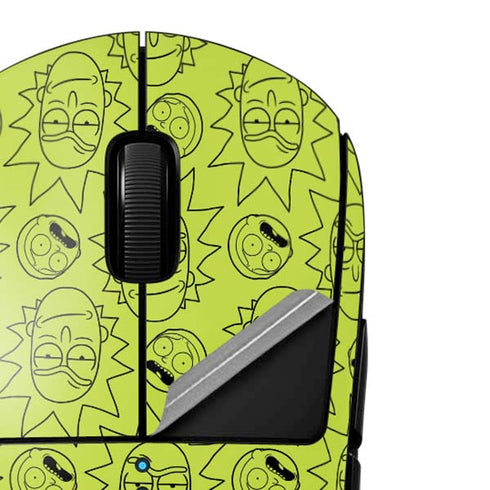 Adult Swim Rick and Morty Rick and Morty All Over Print G Pro Wireless Gaming Mouse Skin