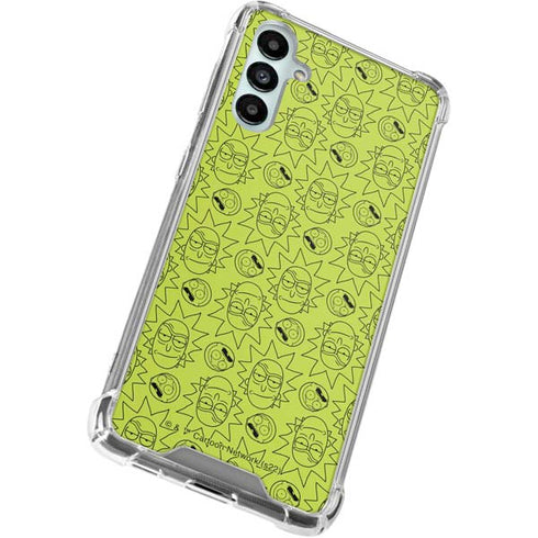 Adult Swim Rick and Morty Rick and Morty All Over Print Gabb Phone 4 Clear Case