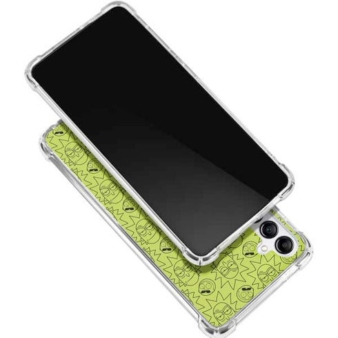 Adult Swim Rick and Morty Rick and Morty All Over Print Gabb Phone 4 Clear Case