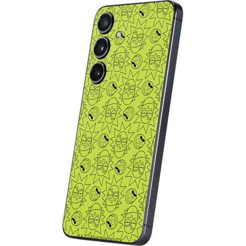 Adult Swim Rick and Morty Rick and Morty All Over Print Galaxy A16 5G Skin
