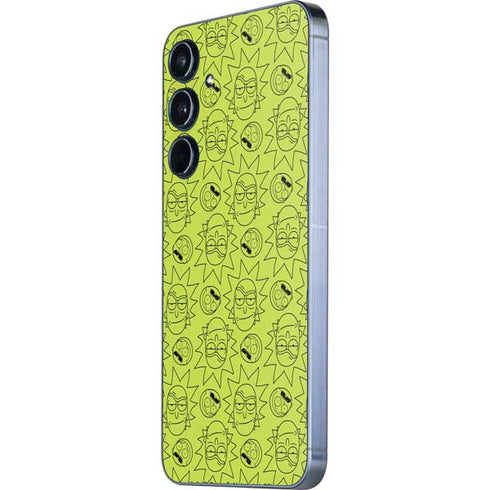 Adult Swim Rick and Morty Rick and Morty All Over Print Galaxy A36 5G Skin