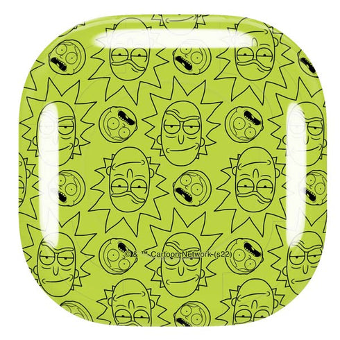 Adult Swim Rick and Morty Rick and Morty All Over Print Galaxy Buds Live Skin