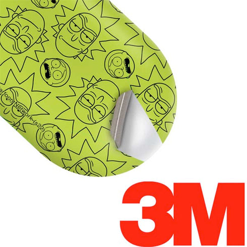 Adult Swim Rick and Morty Rick and Morty All Over Print Galaxy Buds Plus Skin