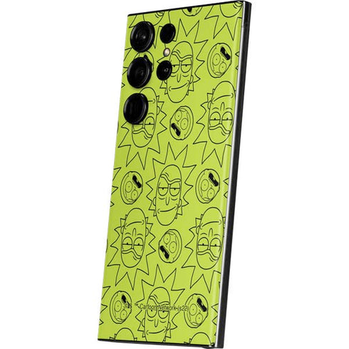 Adult Swim Rick and Morty Rick and Morty All Over Print Galaxy Skins