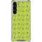 Adult Swim Rick and Morty Rick and Morty All Over Print Galaxy S24 FE Clear Case