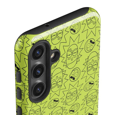 Adult Swim Rick and Morty Rick and Morty All Over Print Galaxy S25 Impact Case