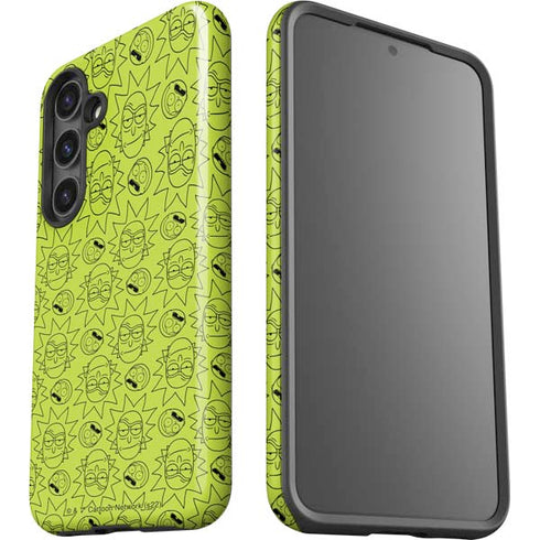 Adult Swim Rick and Morty Rick and Morty All Over Print Galaxy S25 Impact Case