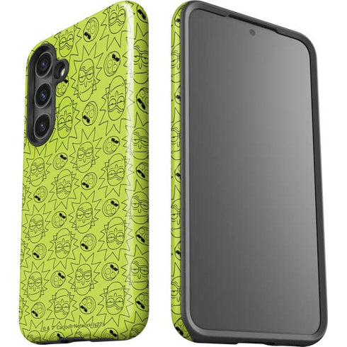 Adult Swim Rick and Morty Rick and Morty All Over Print Galaxy S25 Plus Impact Case
