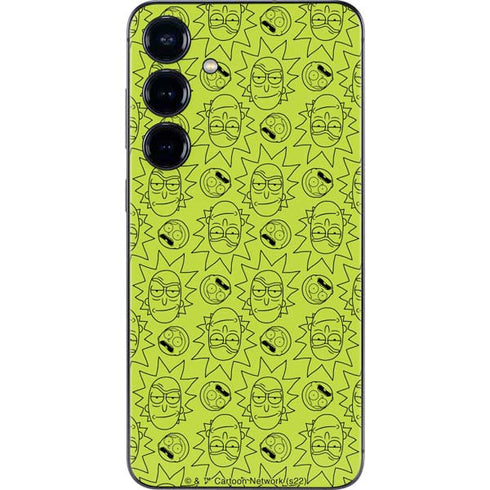 Adult Swim Rick and Morty Rick and Morty All Over Print Galaxy S25 Plus Skin