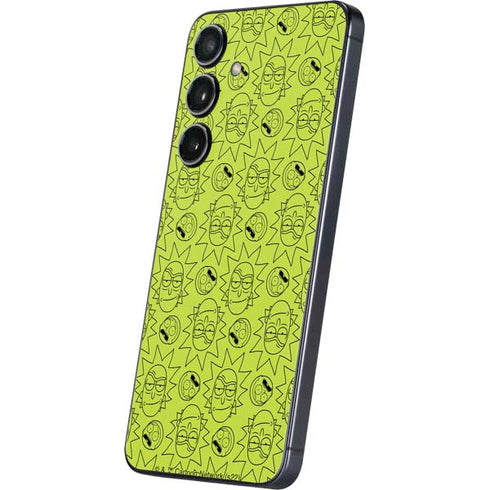 Adult Swim Rick and Morty Rick and Morty All Over Print Galaxy S24 Plus Skin