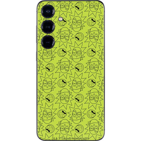 Adult Swim Rick and Morty Rick and Morty All Over Print Galaxy S25 Skin