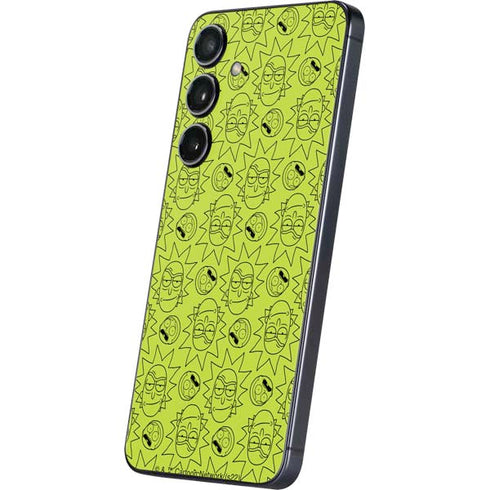Adult Swim Rick and Morty Rick and Morty All Over Print Galaxy S25 Skin