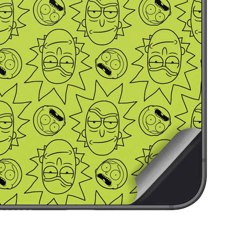 Adult Swim Rick and Morty Rick and Morty All Over Print Galaxy S25 Skin