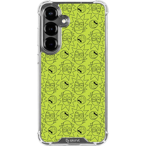 Adult Swim Rick and Morty Rick and Morty All Over Print Galaxy S26 Plus Clear Case