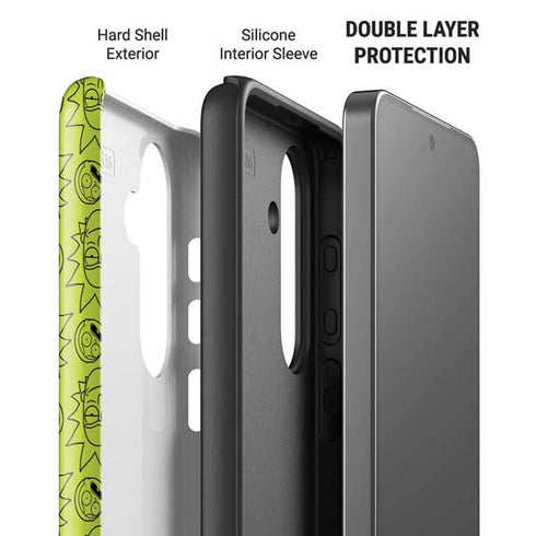 Adult Swim Rick and Morty Rick and Morty All Over Print Galaxy S26 Plus Impact Case