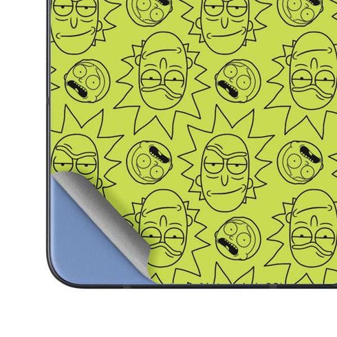 Adult Swim Rick and Morty Rick and Morty All Over Print Galaxy Z Fold5 5G Skin