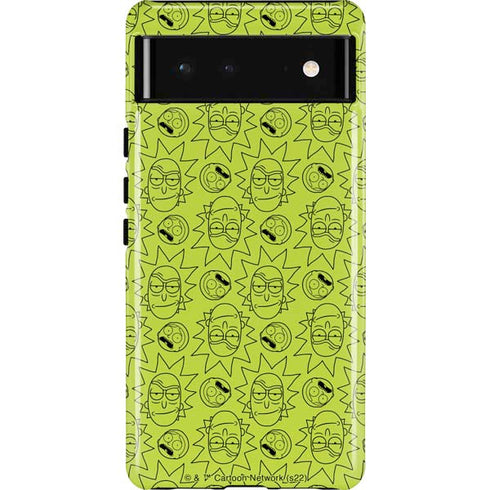 Adult Swim Rick and Morty Rick and Morty All Over Print Pixel Cases