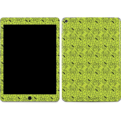 Adult Swim Rick and Morty Rick and Morty All Over Print iPad Skins