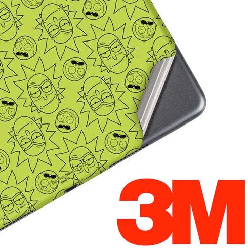 Adult Swim Rick and Morty Rick and Morty All Over Print iPad Skins