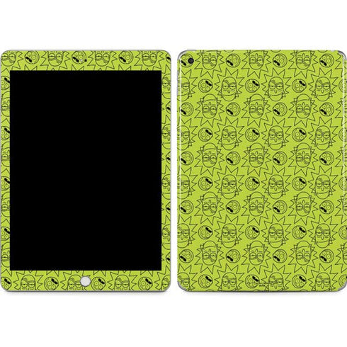 Adult Swim Rick and Morty Rick and Morty All Over Print Apple iPad Skin