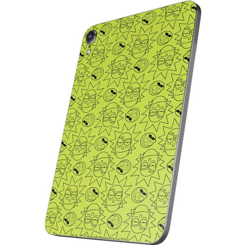 Adult Swim Rick and Morty Rick and Morty All Over Print Apple iPad Mini Skin