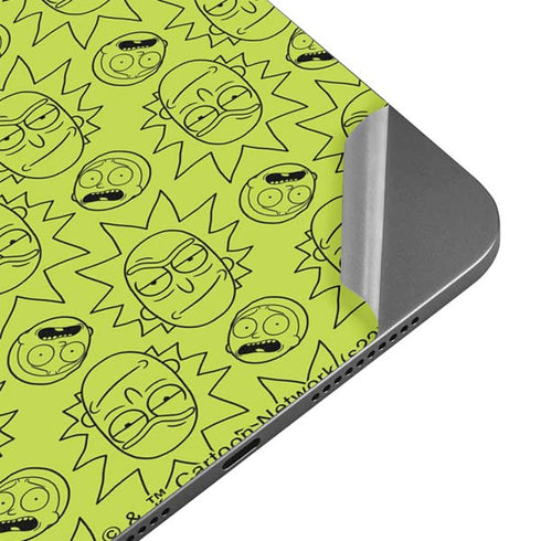 Adult Swim Rick and Morty Rick and Morty All Over Print Apple iPad Mini Skin