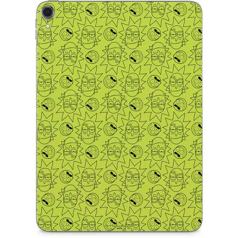 Adult Swim Rick and Morty Rick and Morty All Over Print Apple iPad Pro Skin
