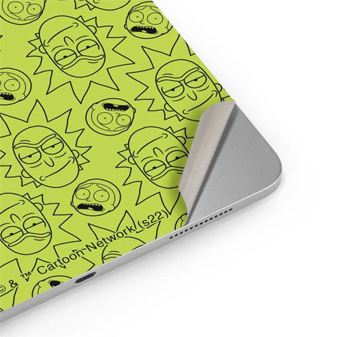 Adult Swim Rick and Morty Rick and Morty All Over Print iPad Pro 13in M4 (2024) Skin