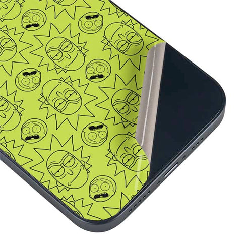 Adult Swim Rick and Morty Rick and Morty All Over Print iPhone Skins