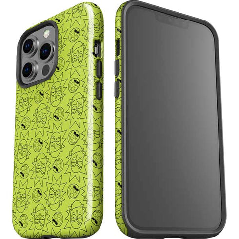 Adult Swim Rick and Morty Rick and Morty All Over Print iPhone 15 Pro Impact Case