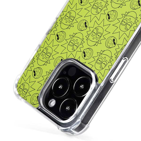 Adult Swim Rick and Morty Rick and Morty All Over Print iPhone 16 Pro MagSafe Case