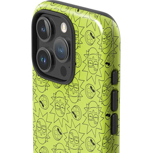 Adult Swim Rick and Morty Rick and Morty All Over Print iPhone 16 Pro Max Impact Case