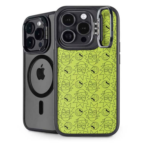 Adult Swim Rick and Morty Rick and Morty All Over Print iPhone 16 Pro Max Kickstand Case