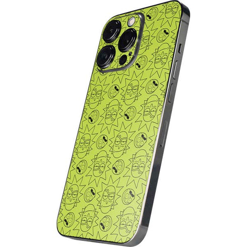Adult Swim Rick and Morty Rick and Morty All Over Print iPhone 16 Pro Max Skin