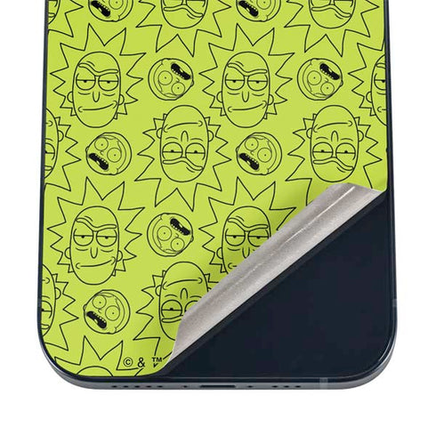 Adult Swim Rick and Morty Rick and Morty All Over Print iPhone 16 Skin