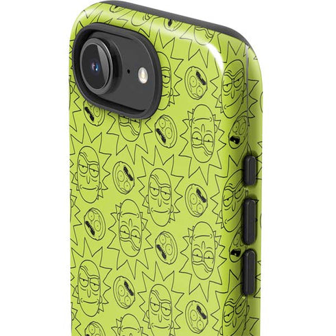 Adult Swim Rick and Morty Rick and Morty All Over Print iPhone 16e Impact Case