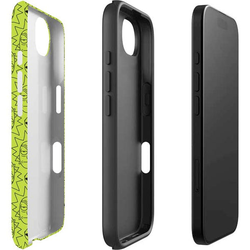 Adult Swim Rick and Morty Rick and Morty All Over Print iPhone 16e Impact Case