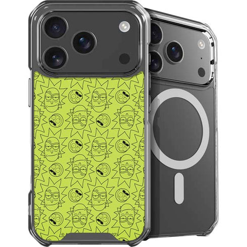 Adult Swim Rick and Morty Rick and Morty All Over Print iPhone 18 Pro MagSafe Case