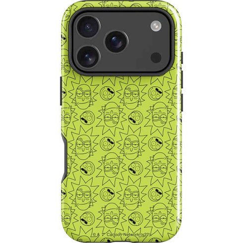 Adult Swim Rick and Morty Rick and Morty All Over Print iPhone 18 Pro Max Impact Case