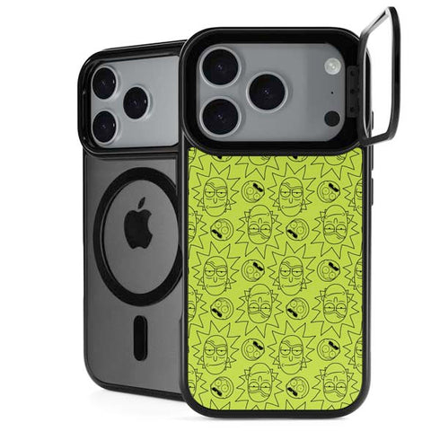 Adult Swim Rick and Morty Rick and Morty All Over Print iPhone 18 Pro Max Kickstand Case