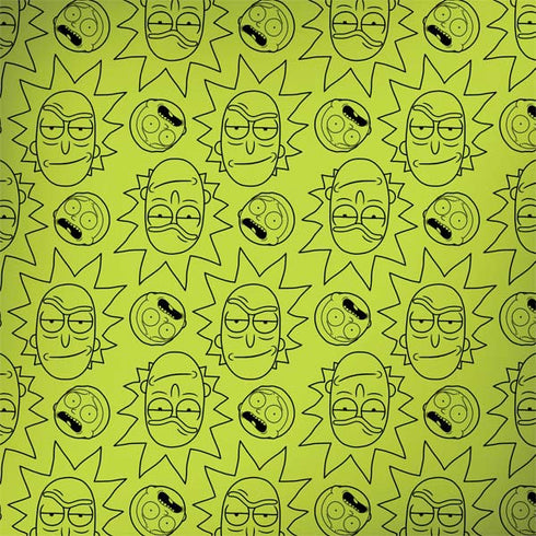 Adult Swim Rick and Morty Rick and Morty All Over Print Dell Latitude Skin
