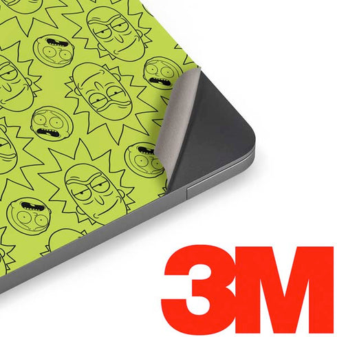 Adult Swim Rick and Morty Rick and Morty All Over Print Apple MacBook Air Skin