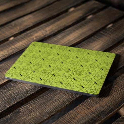 Adult Swim Rick and Morty Rick and Morty All Over Print Apple MacBook Air Skin