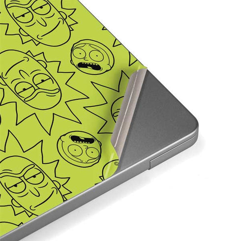 Adult Swim Rick and Morty Rick and Morty All Over Print Apple MacBook Pro 14-inch Skin
