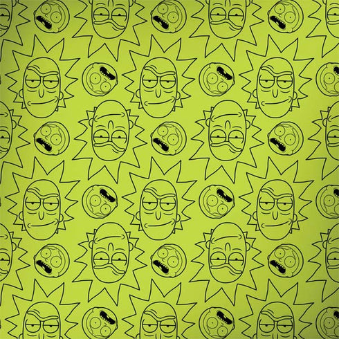 Adult Swim Rick and Morty Rick and Morty All Over Print MacBook Skins
