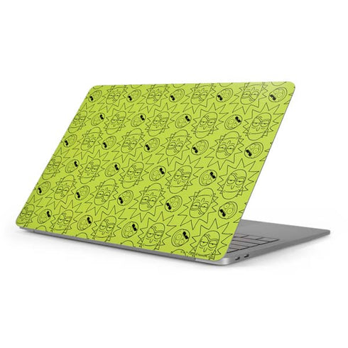Adult Swim Rick and Morty Rick and Morty All Over Print Apple MacBook Pro 16-inch Skin