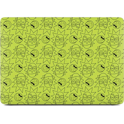 Adult Swim Rick and Morty Rick and Morty All Over Print Apple MacBook Pro 16-inch Skin