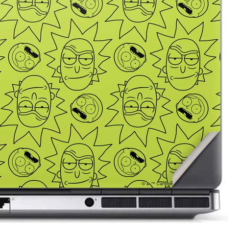 Adult Swim Rick and Morty Rick and Morty All Over Print Dell Precision Skin